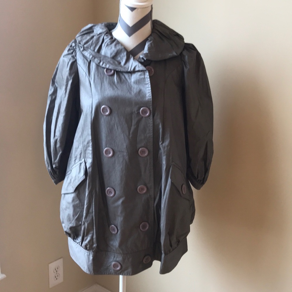 Metallic Silver/Grey Jacket